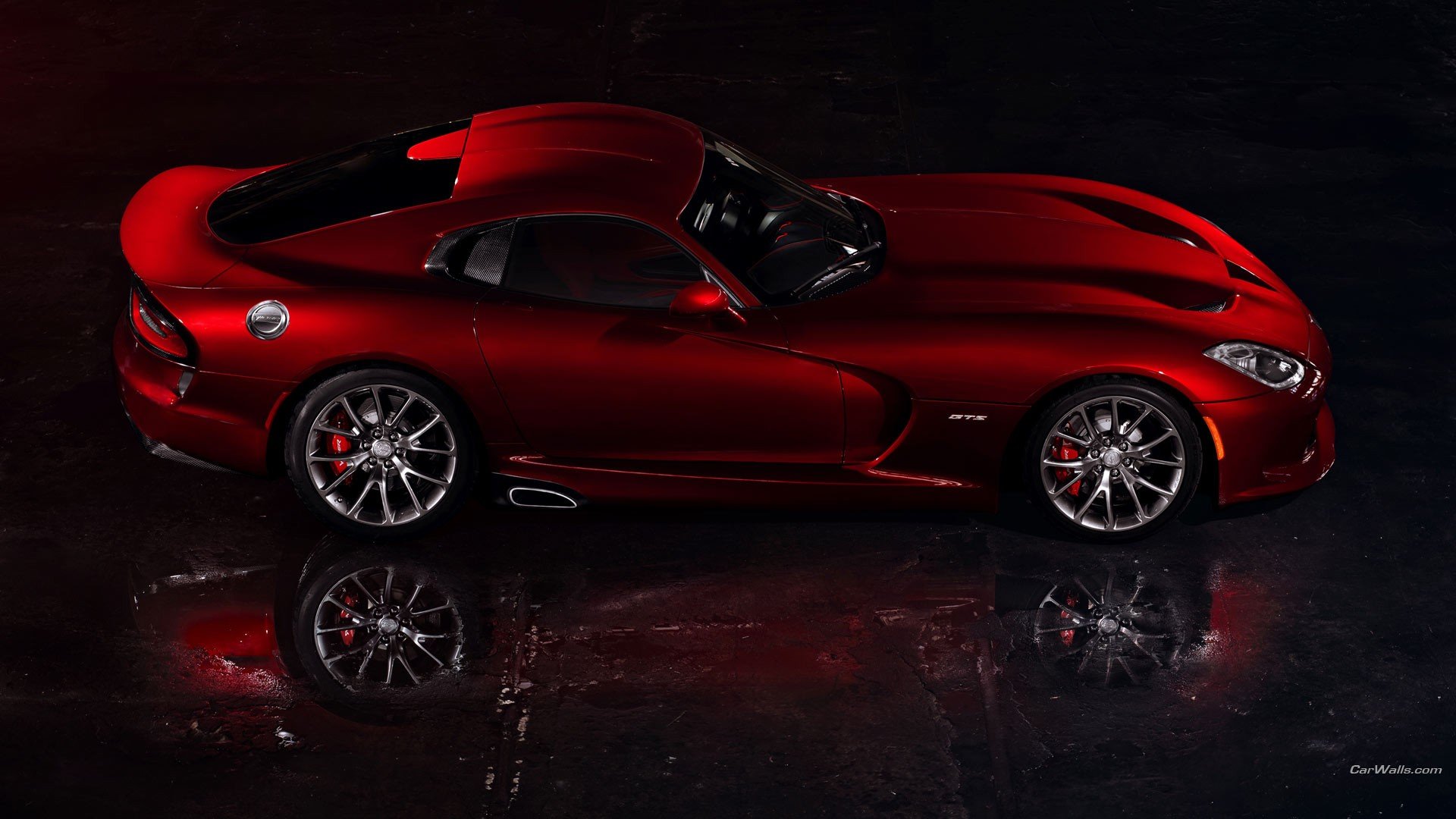 Dodge Viper Reflection American Wallpaper