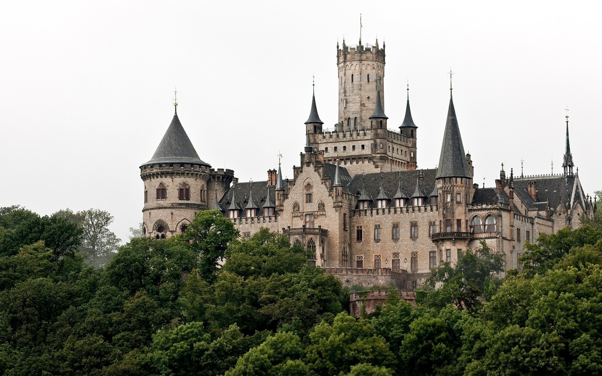 Hanover Castle Tower Wallpaper
