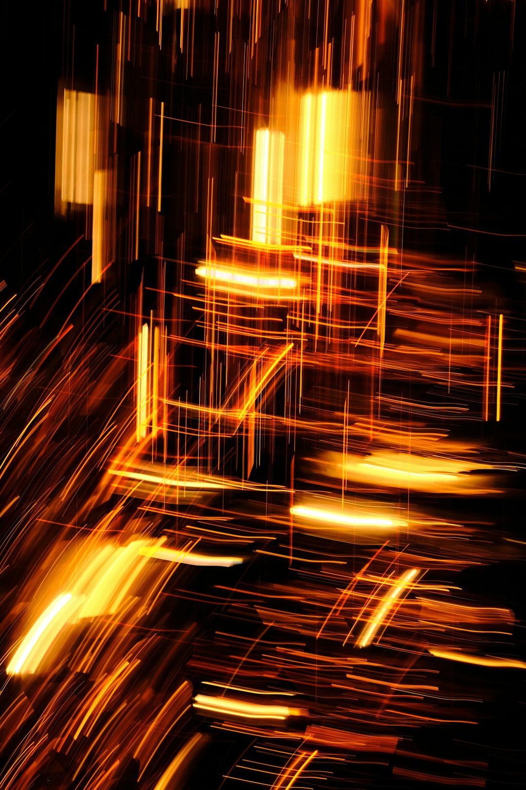 Urban Light Lines Wallpaper