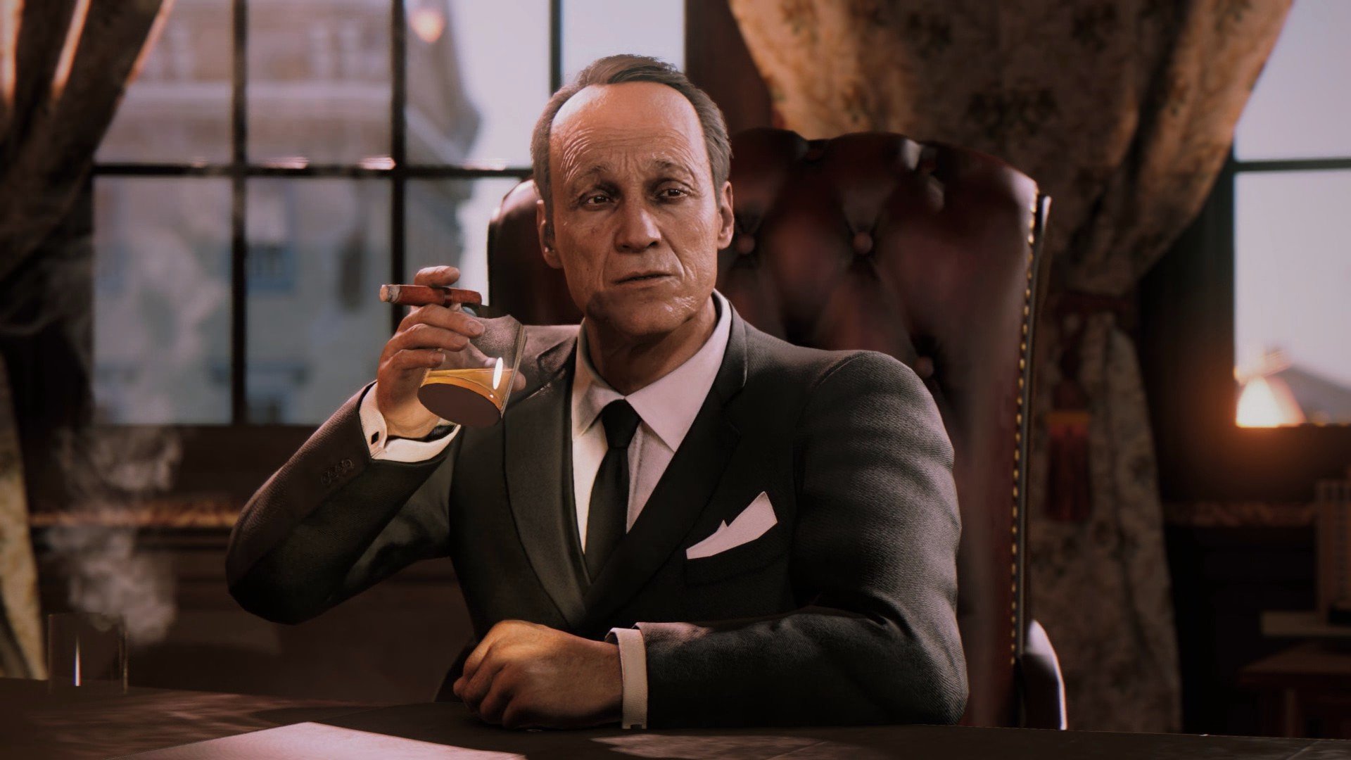 Mafia III Whiskey Cigar Hangar 13 Wallpaper