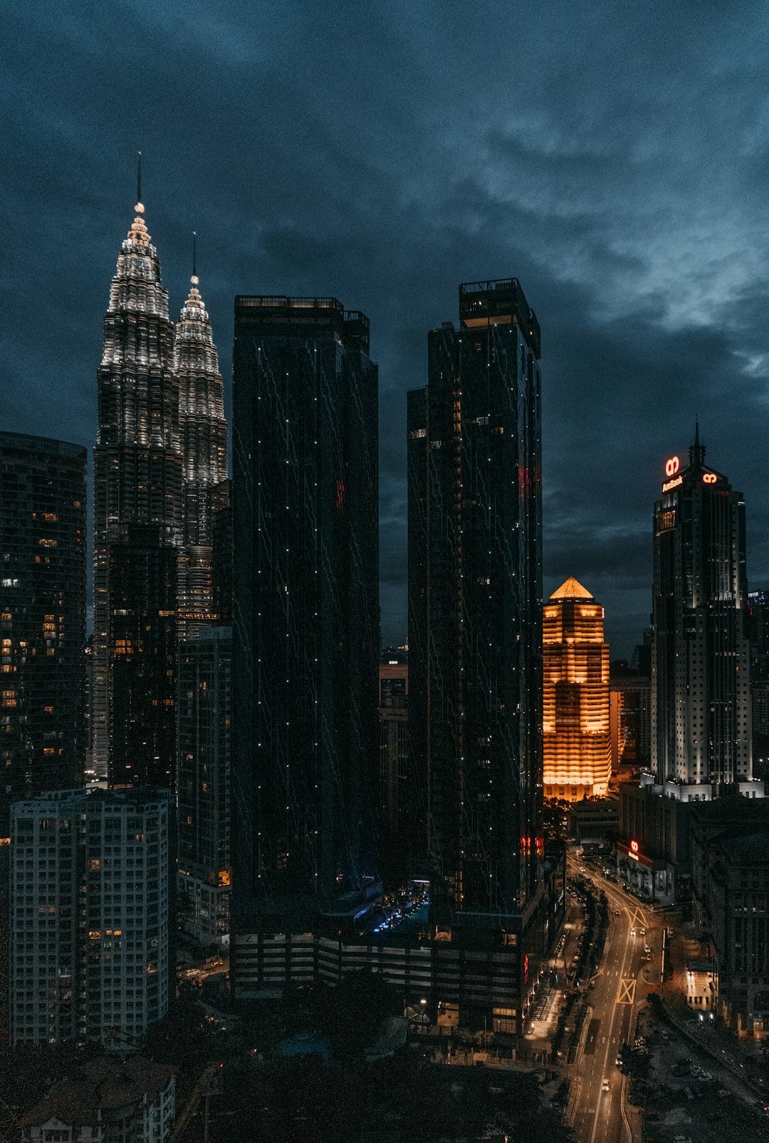 Kuala Lumpur Night Skyline Wallpaper