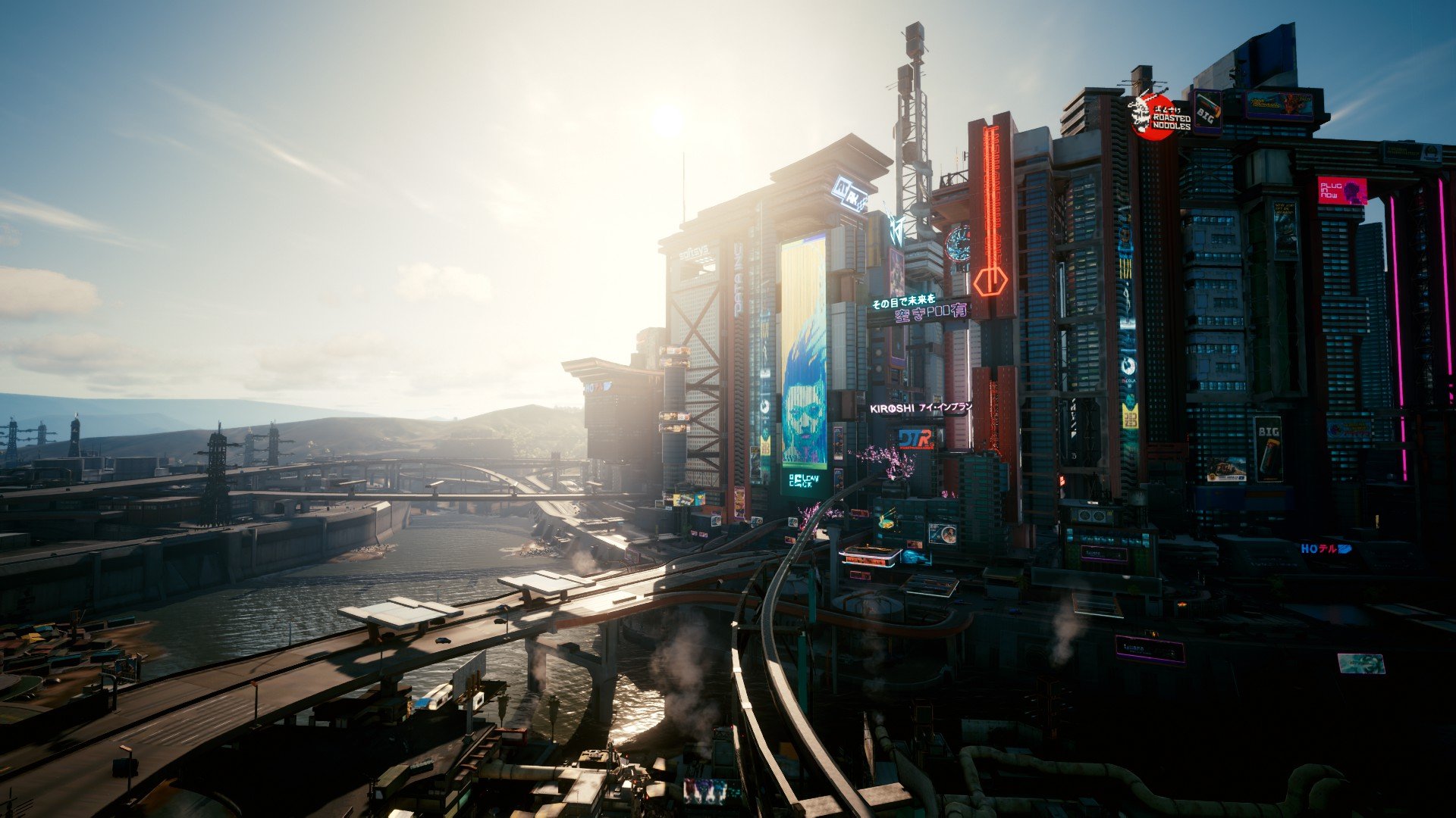 Cyberpunk 2077 Game Landscape Wallpaper