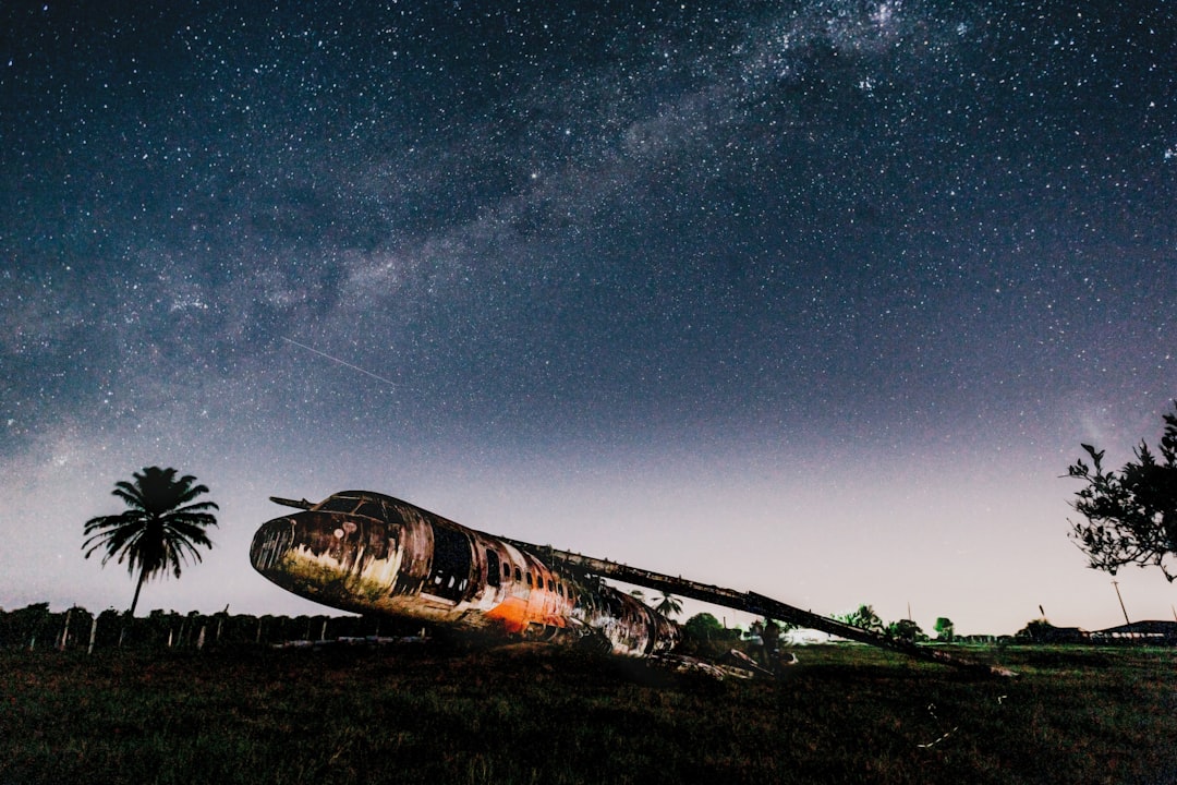 Night Sky Tent Space Wallpaper