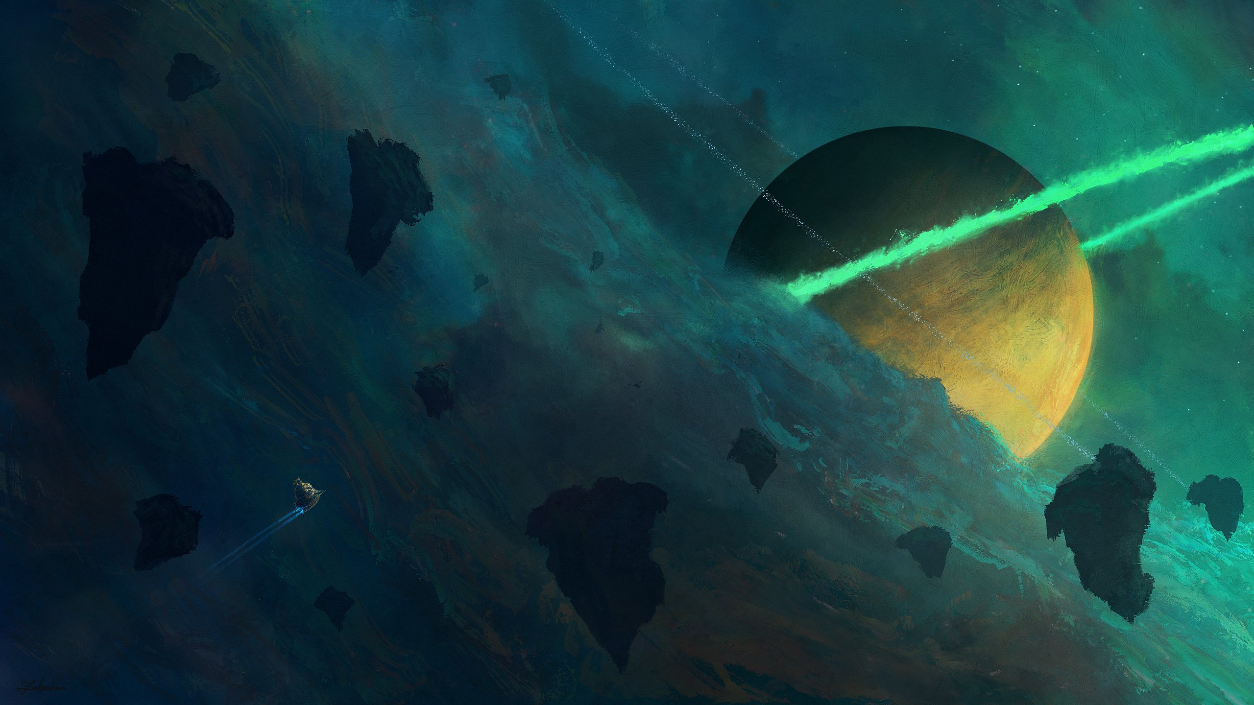 Star Night Earth Wallpaper