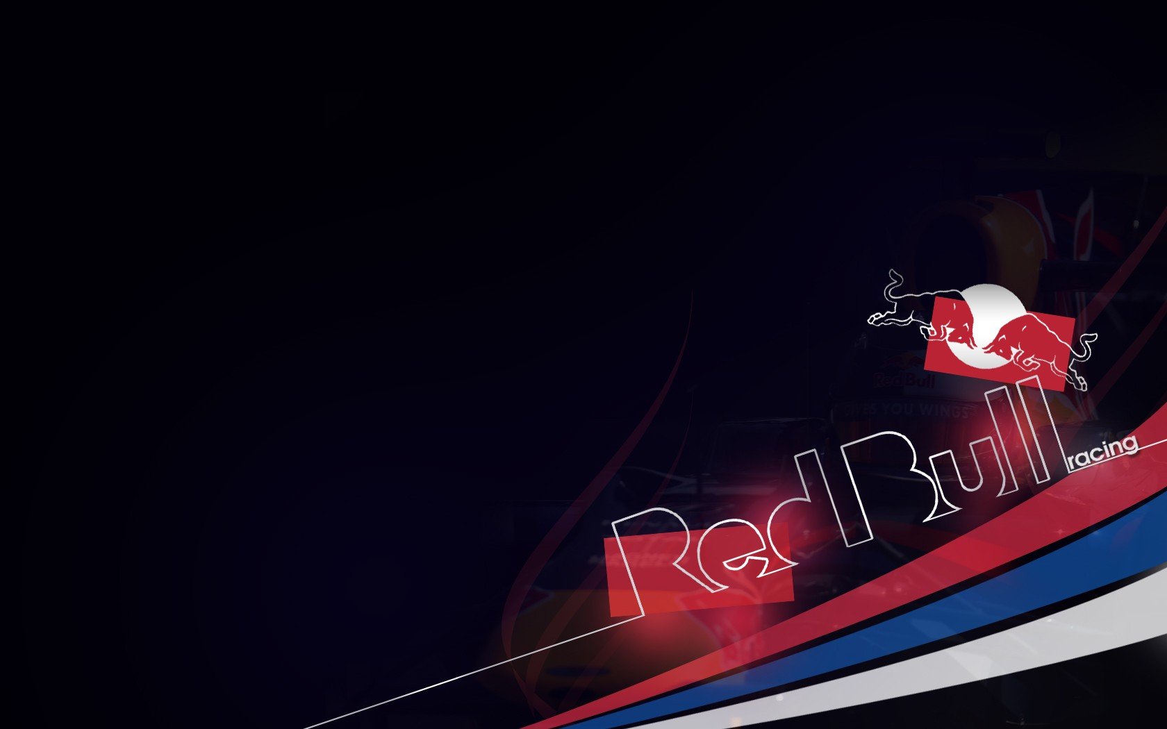 Red Bull Racing Gradient Wallpaper