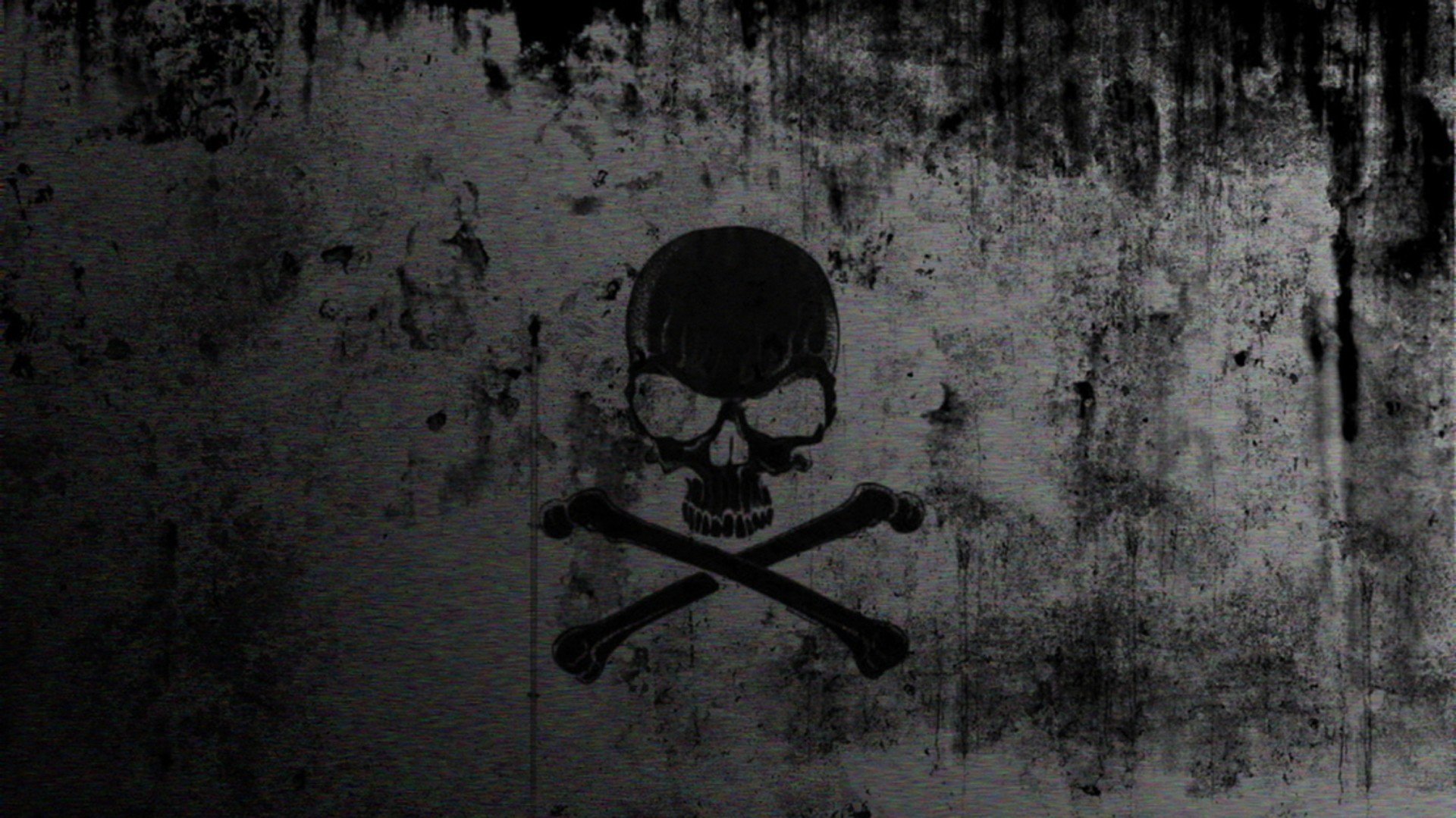 Grunge Skull Death Wallpaper