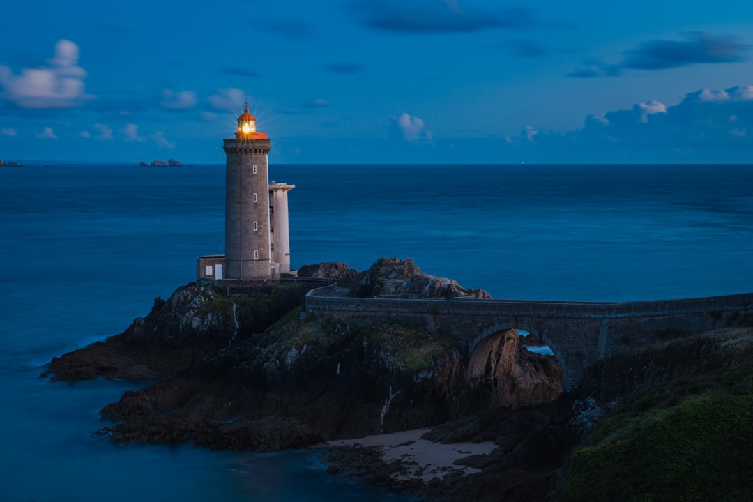 Sea Bridge Lighthouse Wallpaper