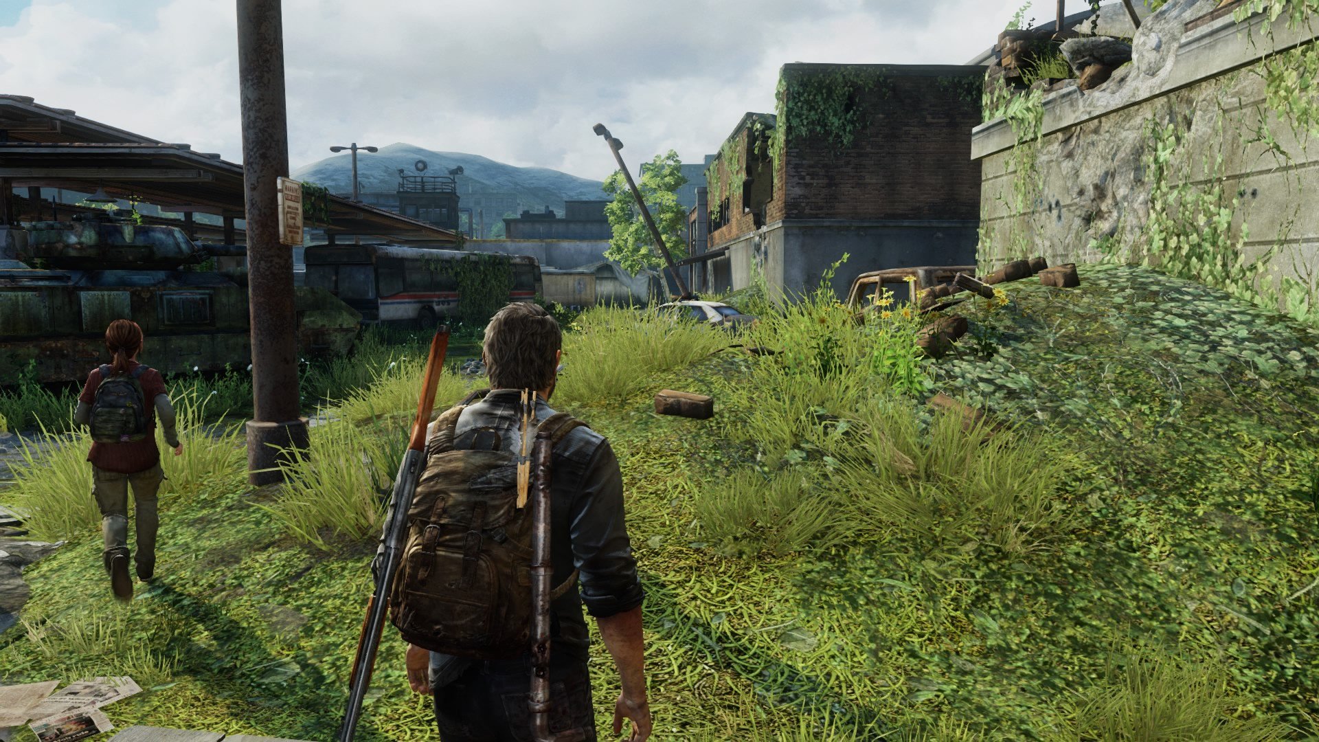 Joel Ellie Last Of Us Wallpaper