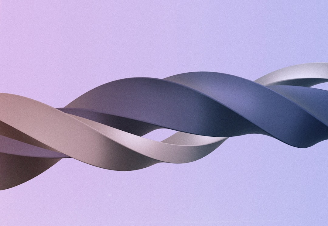 Grey Twirl Gradient Wallpaper