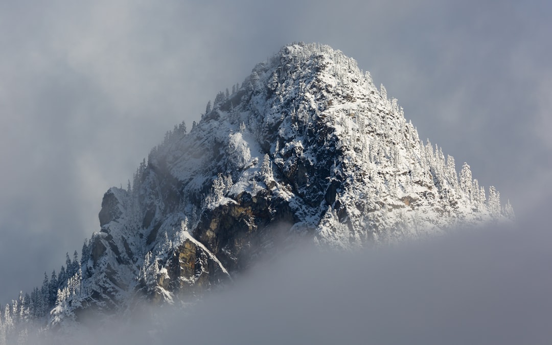 Winter Mountain Peak Wallpaper