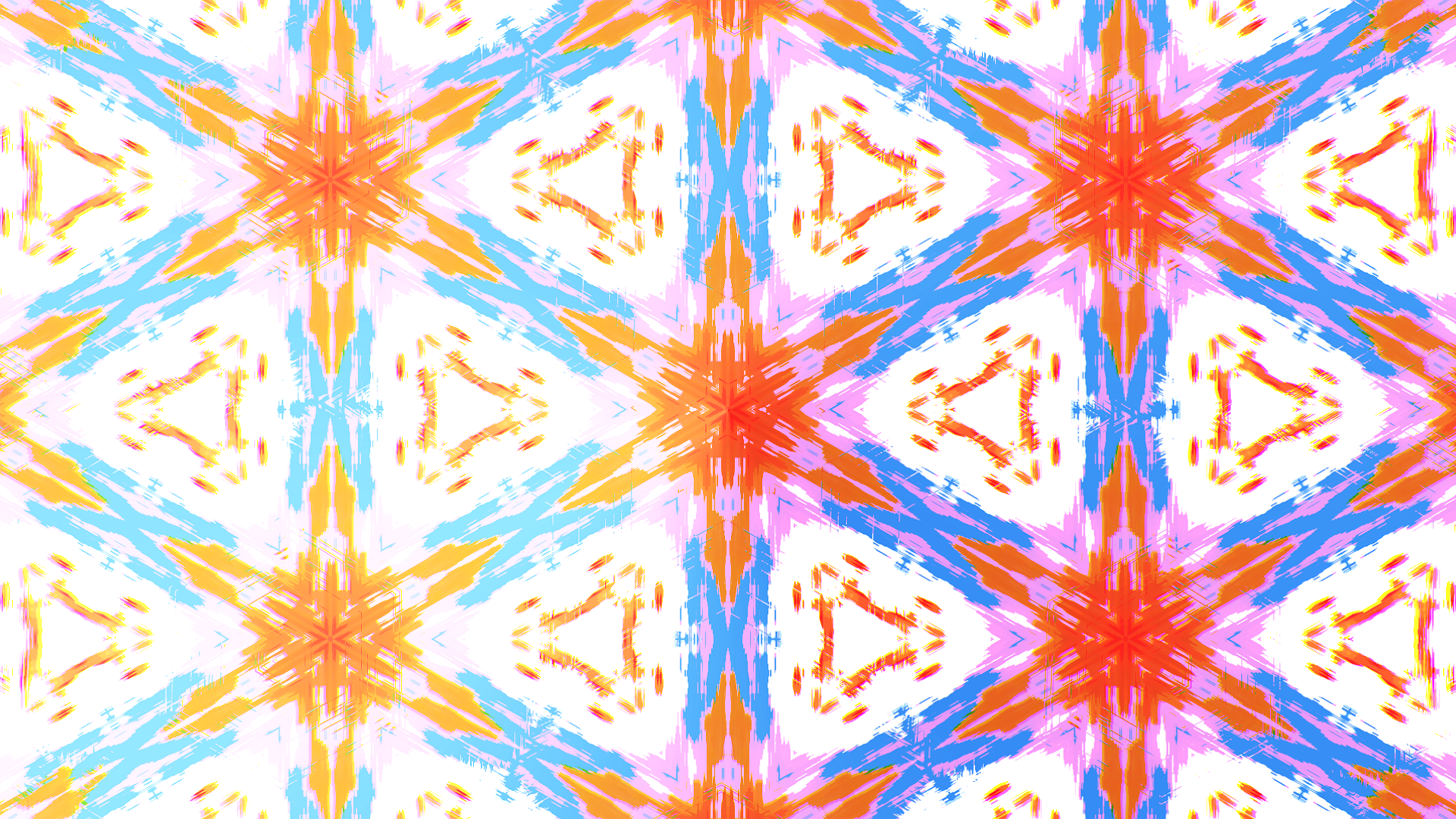 Colorful Stars Abstract Wallpaper