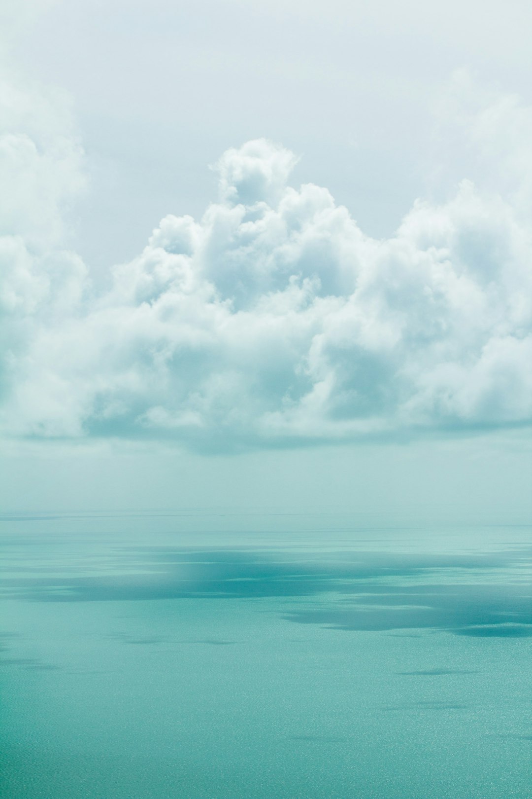 Caribbean Beach Clouds Wallpaper