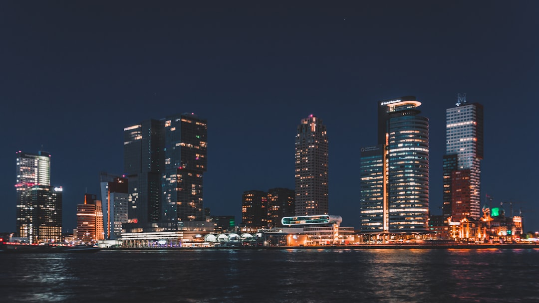 Rotterdam City Skyline Wallpaper