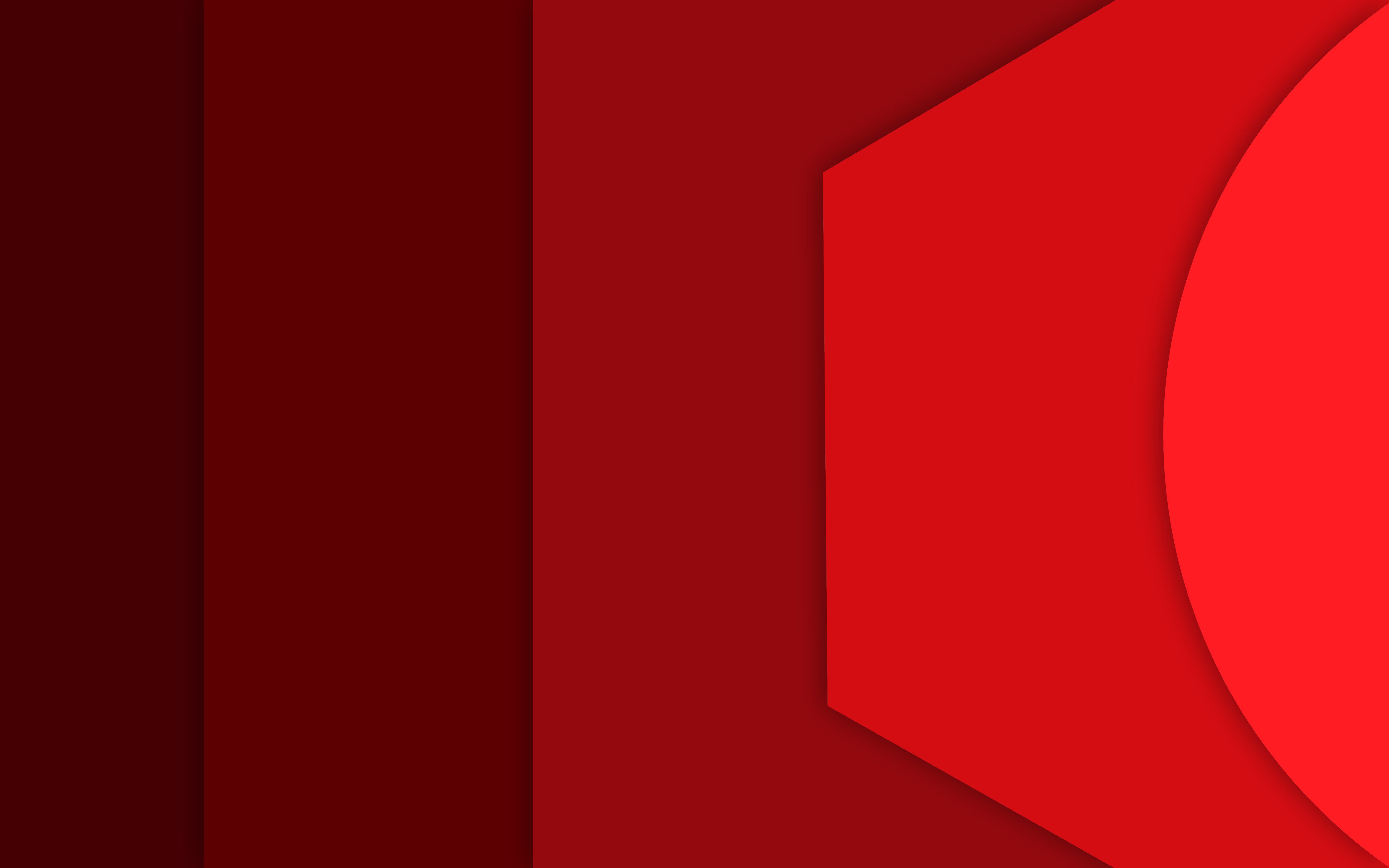 Textured Red Minimalism Wallpaper