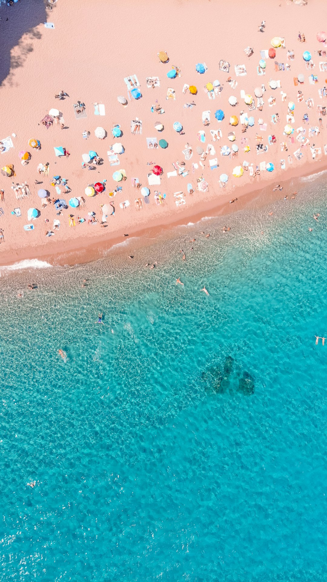 Aerial Beach Coast Wallpaper