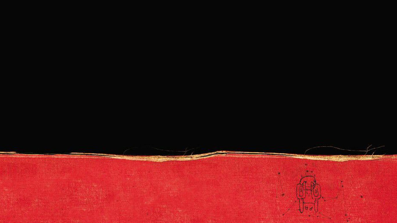 Radiohead Album Cover Red Wallpaper