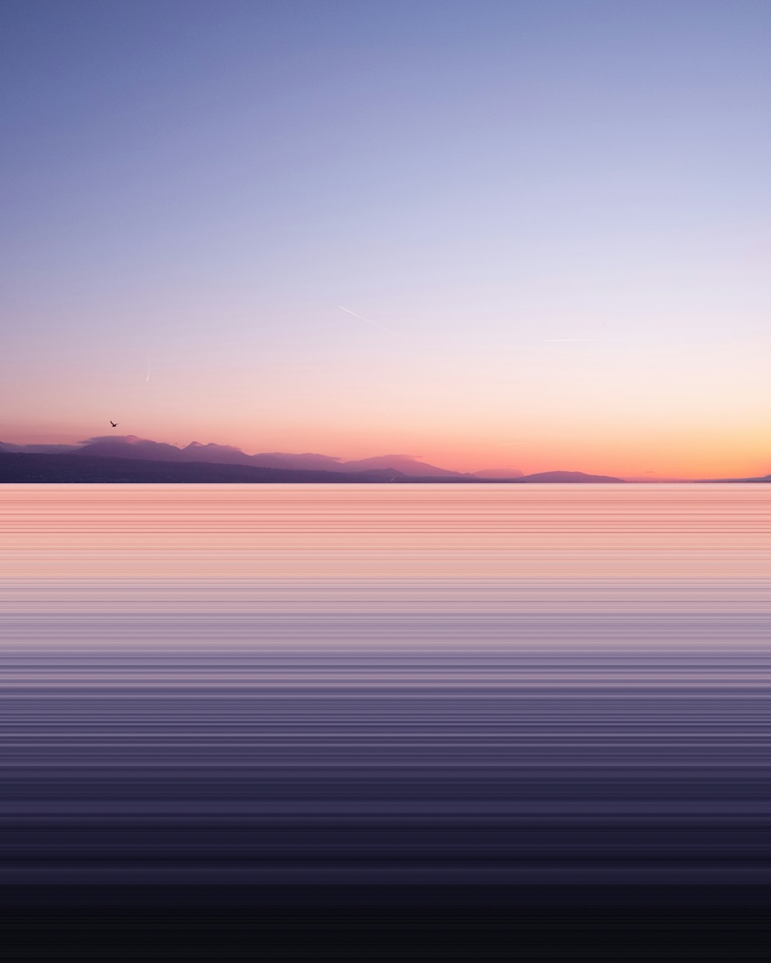 Swiss Lake Dawn Tranquility Wallpaper