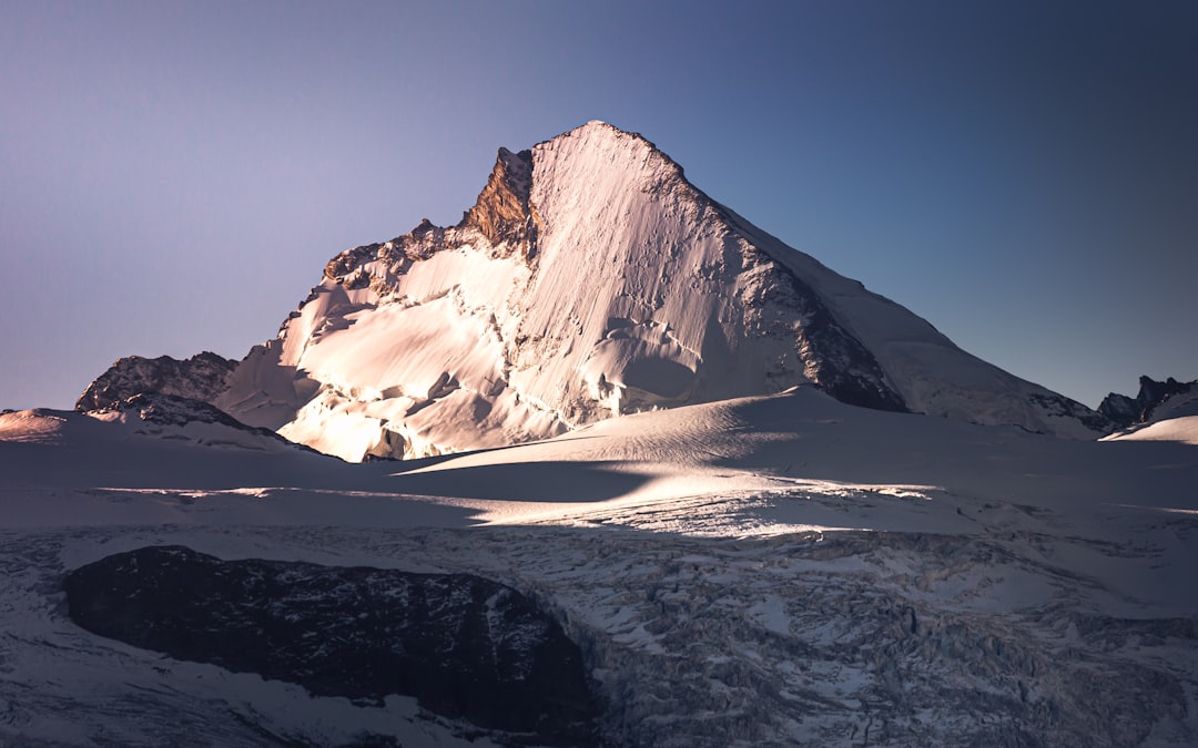 Swiss Alpine Glacier Peak Wallpaper