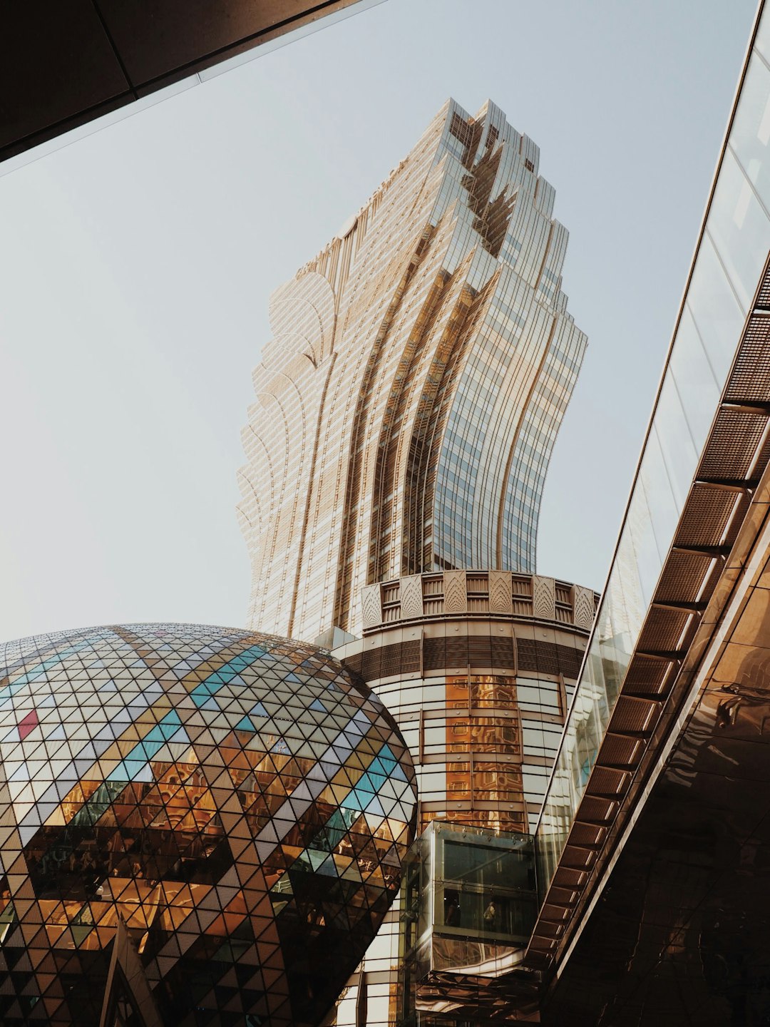 Macau Skyline Reflection Wallpaper
