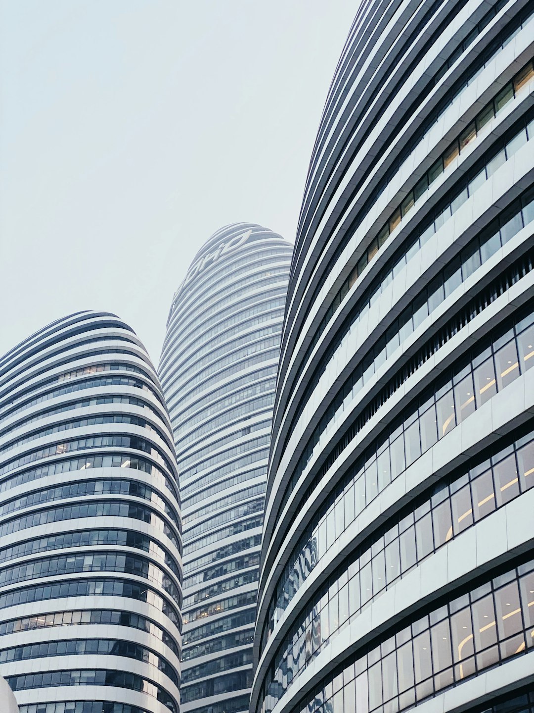 Urban High Rise Skyline Wallpaper