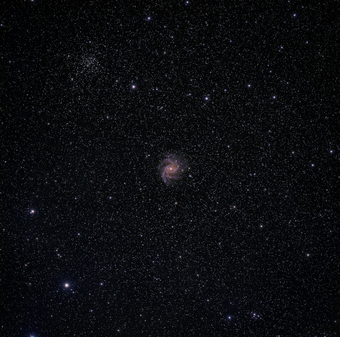 Cosmic Night Sky Glow Wallpaper