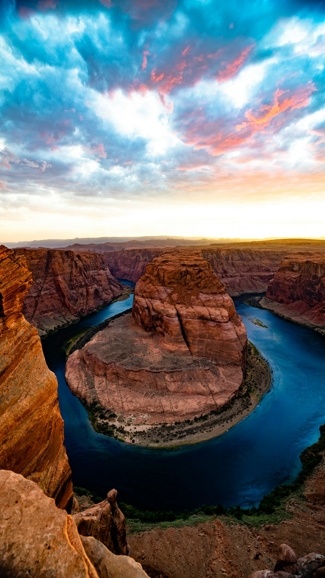 Horseshoe Bend Sunset Wallpaper