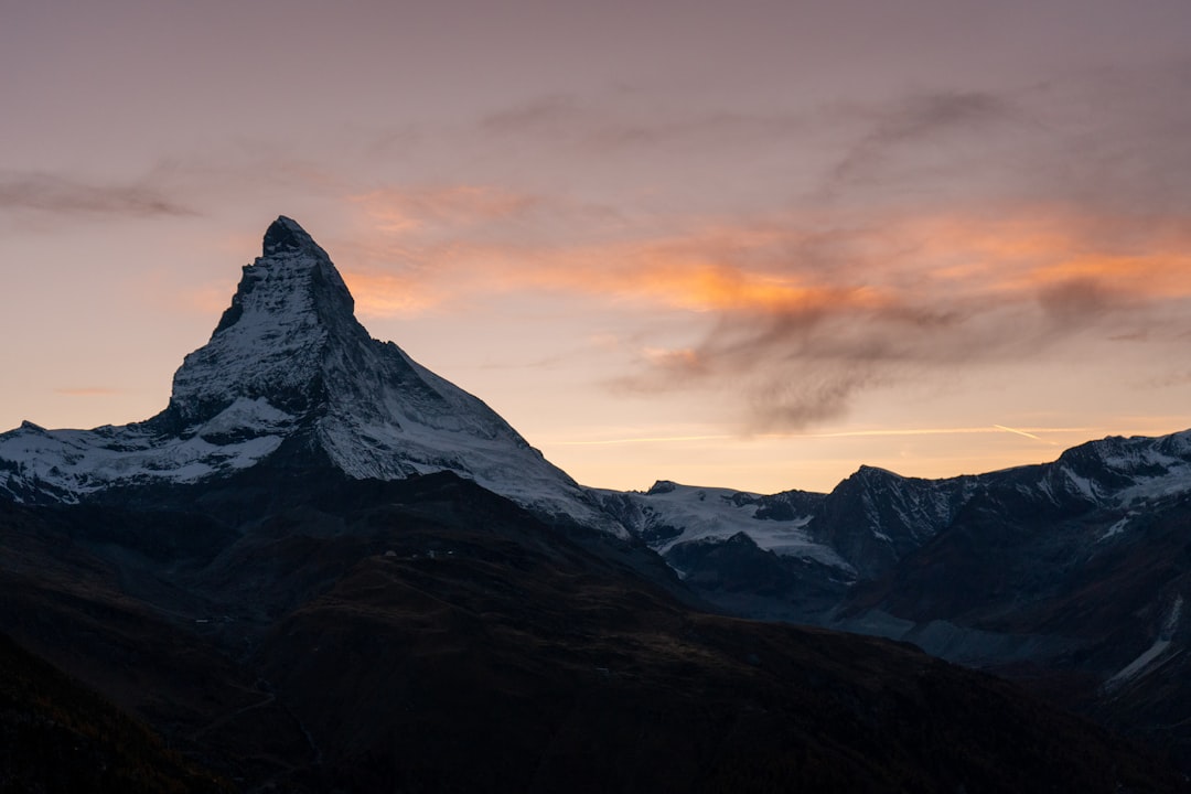 Matterhorn Sunset Peaks Wallpaper