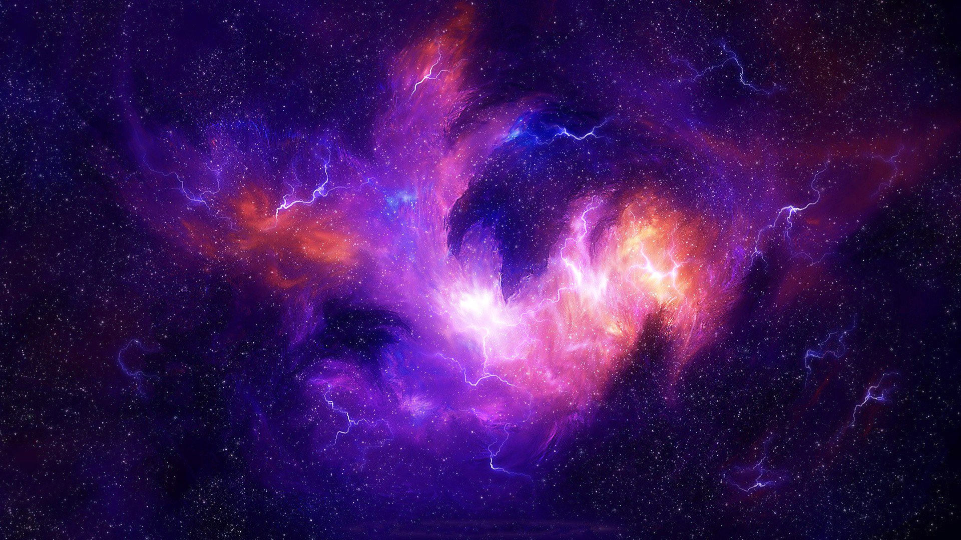Cosmic Nebula Galaxy Wallpaper