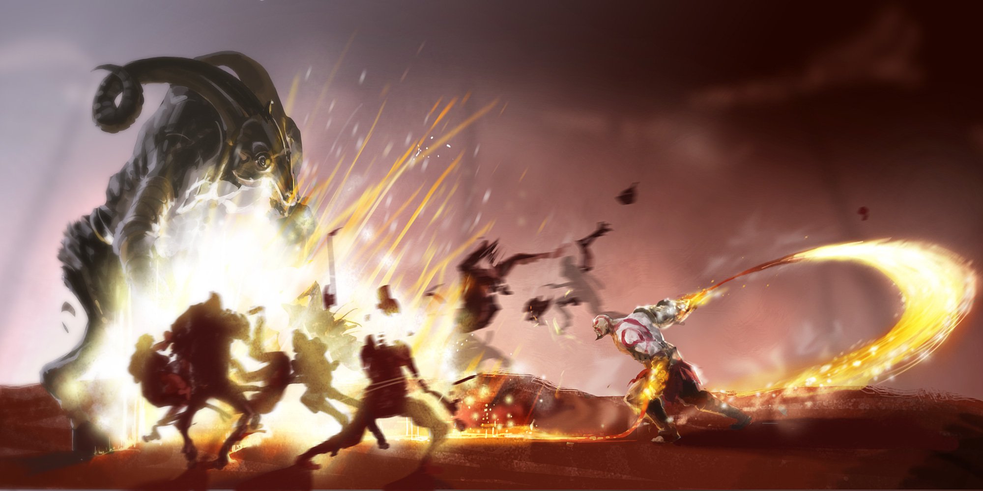 God Of War Kratos Warrior Wallpaper