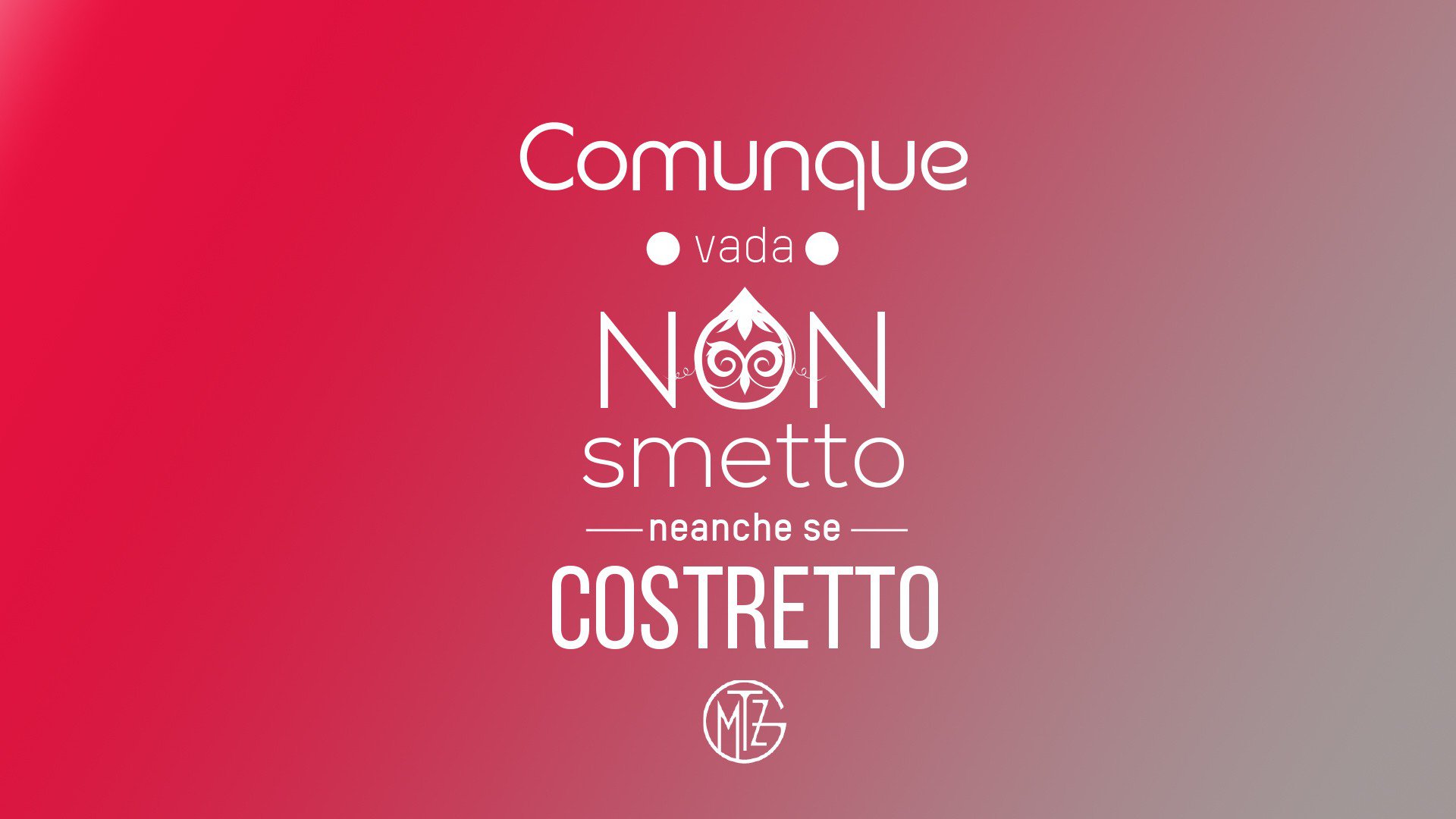 Rap Music Gradient Typography Wallpaper