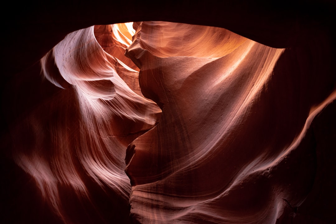 Glowing Slot Canyon Heart Wallpaper
