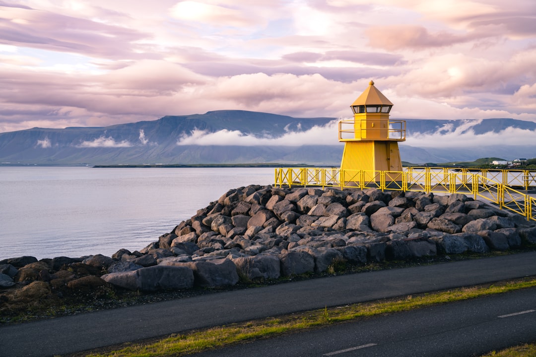 Icelandic Lighthouse Beacon Wallpaper