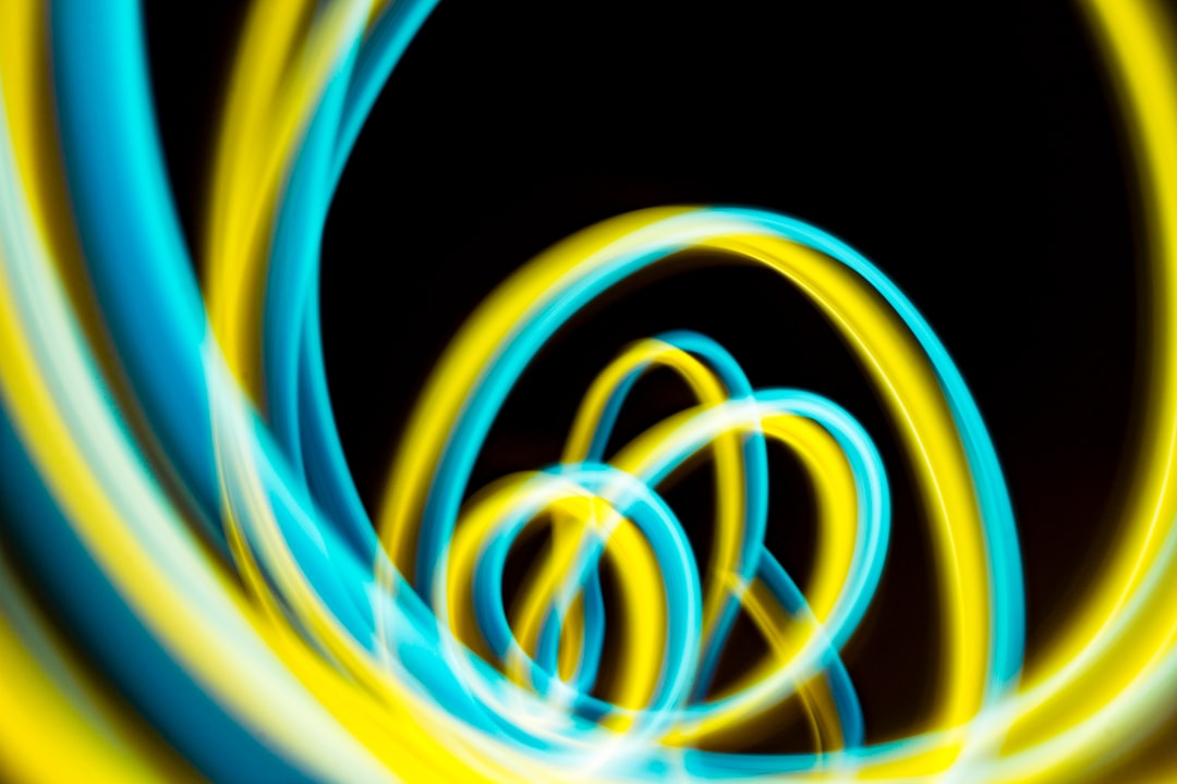 Neon Light Sphere Wallpaper