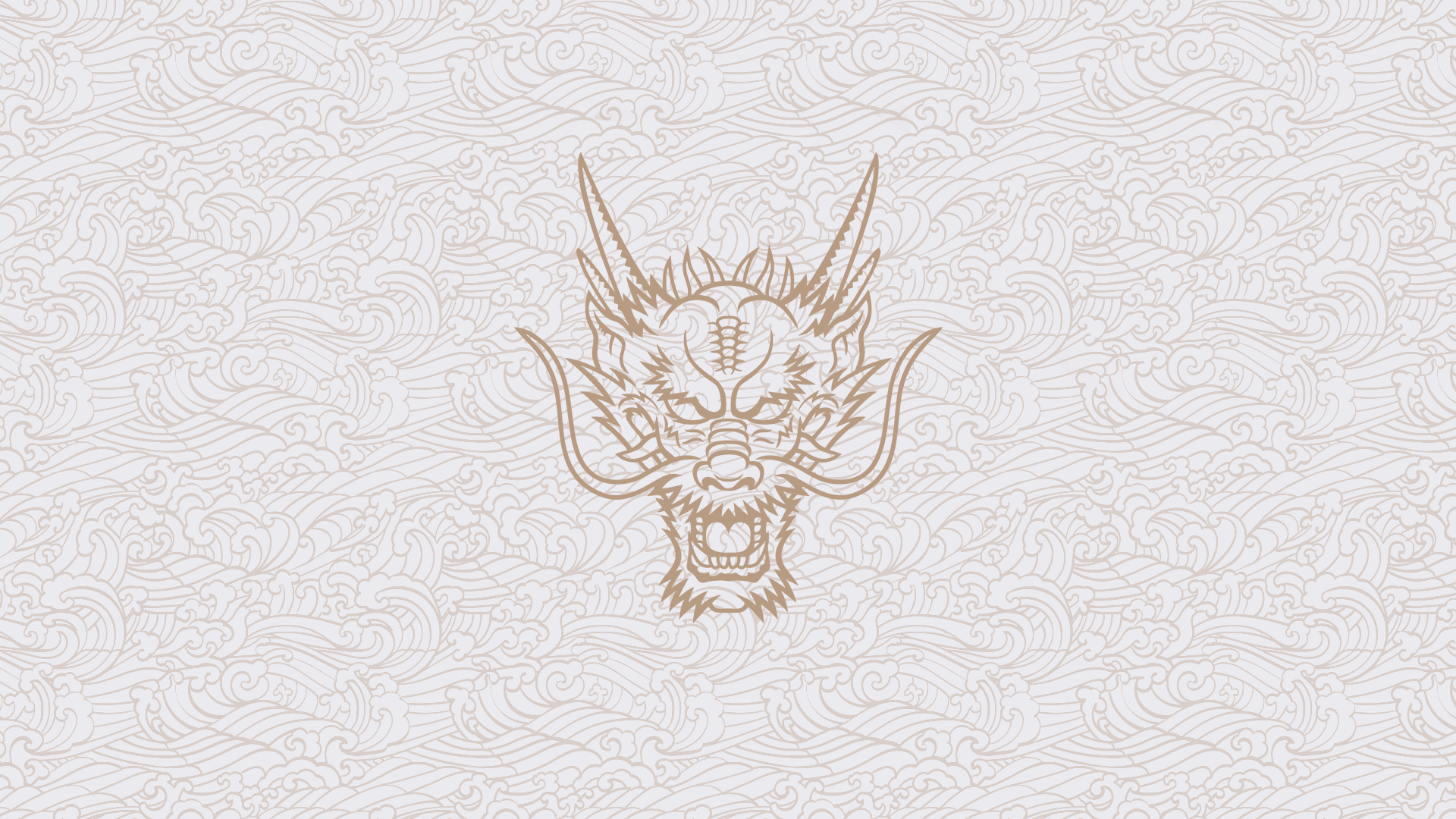 Chinese Dragon Pattern Wallpaper