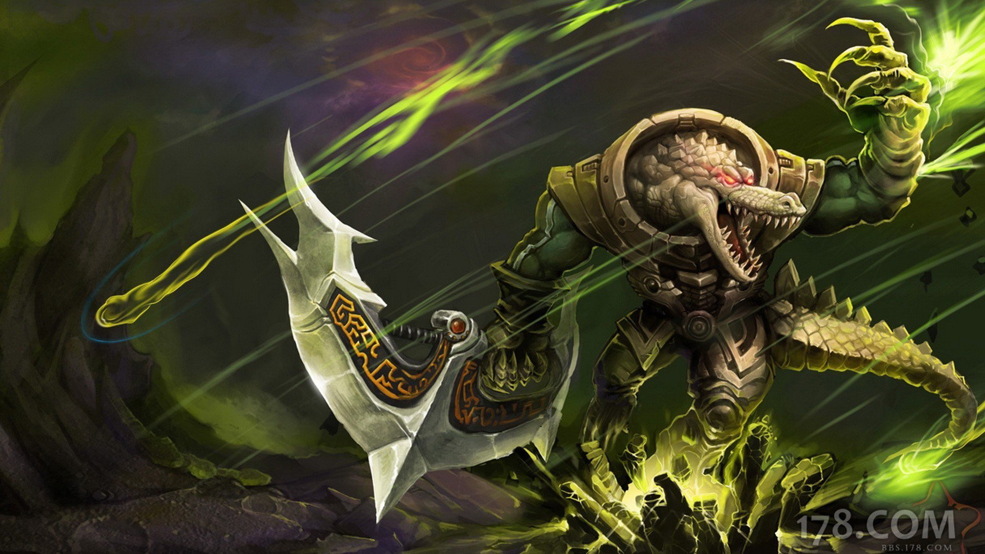 League Renekton Fantasy Wallpaper