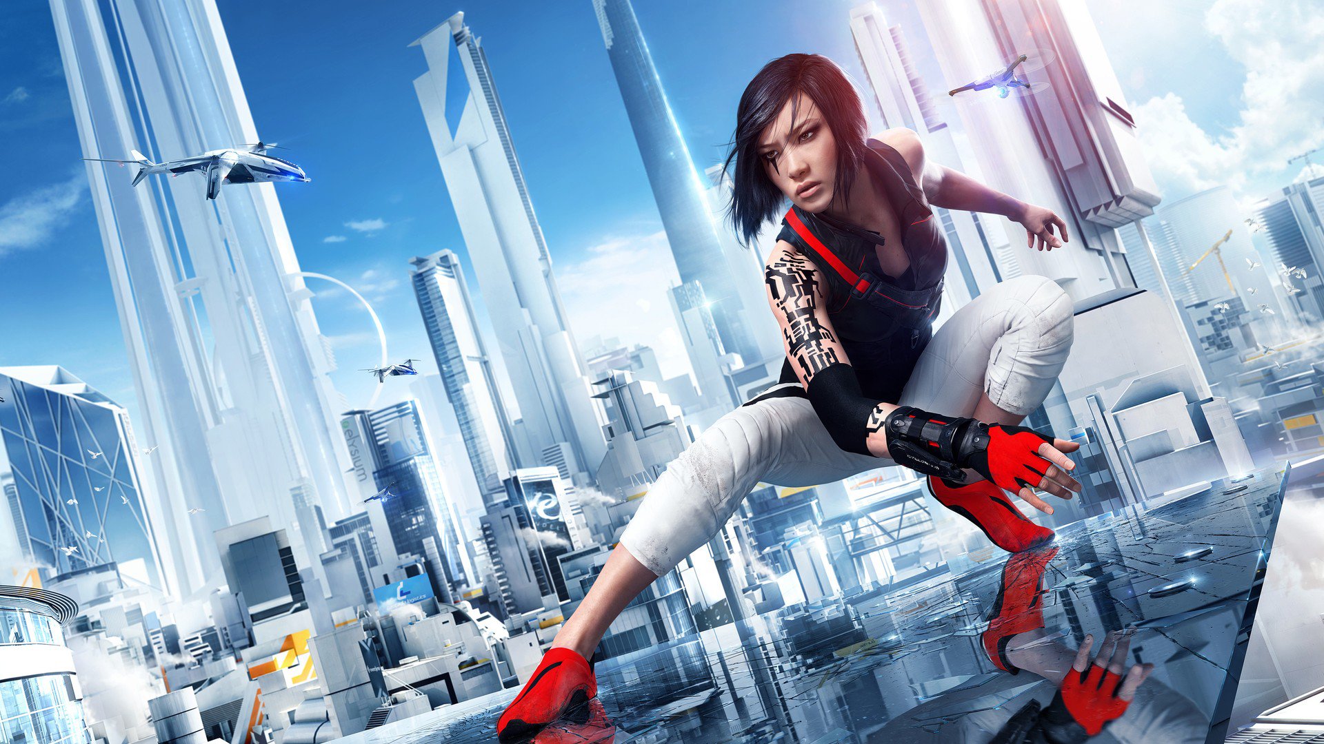 Mirror's Edge Faith City Wallpaper