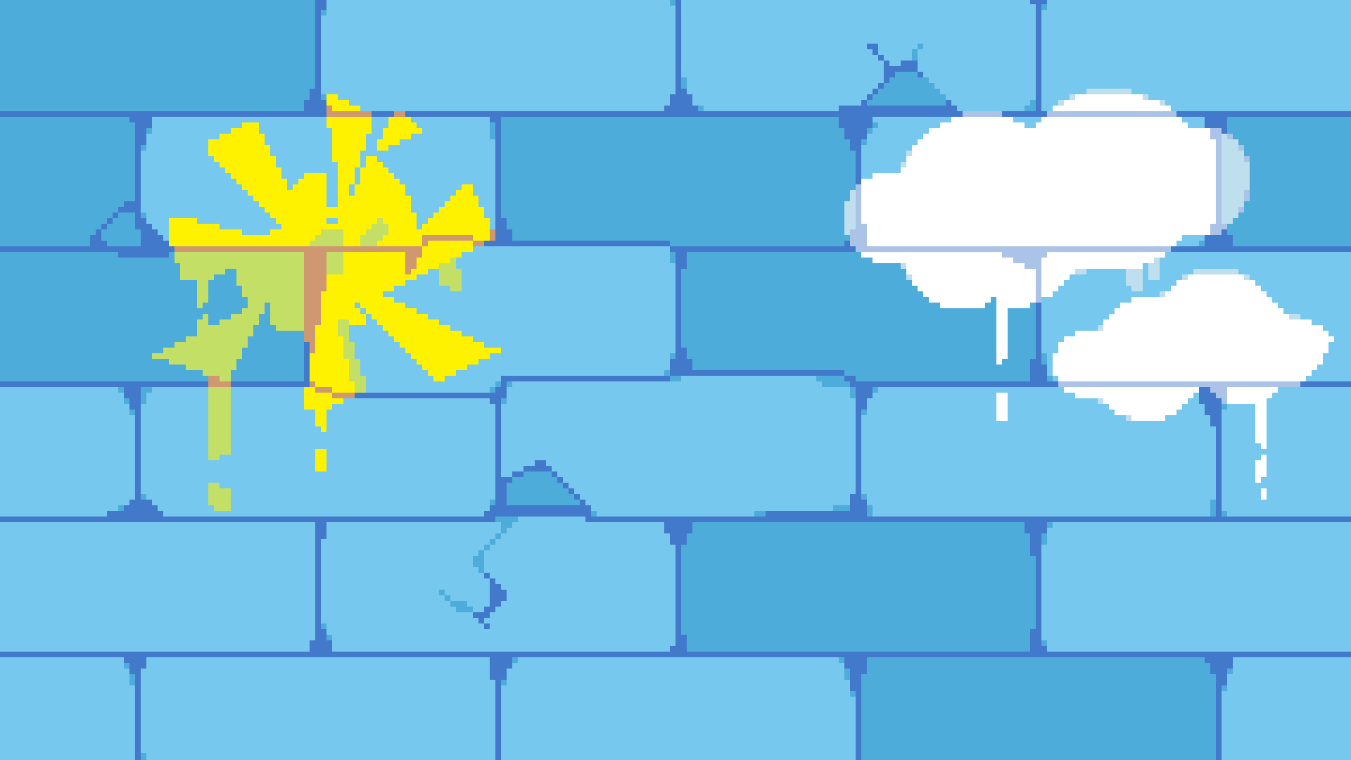 Deltarune Spamton Bricks Wallpaper