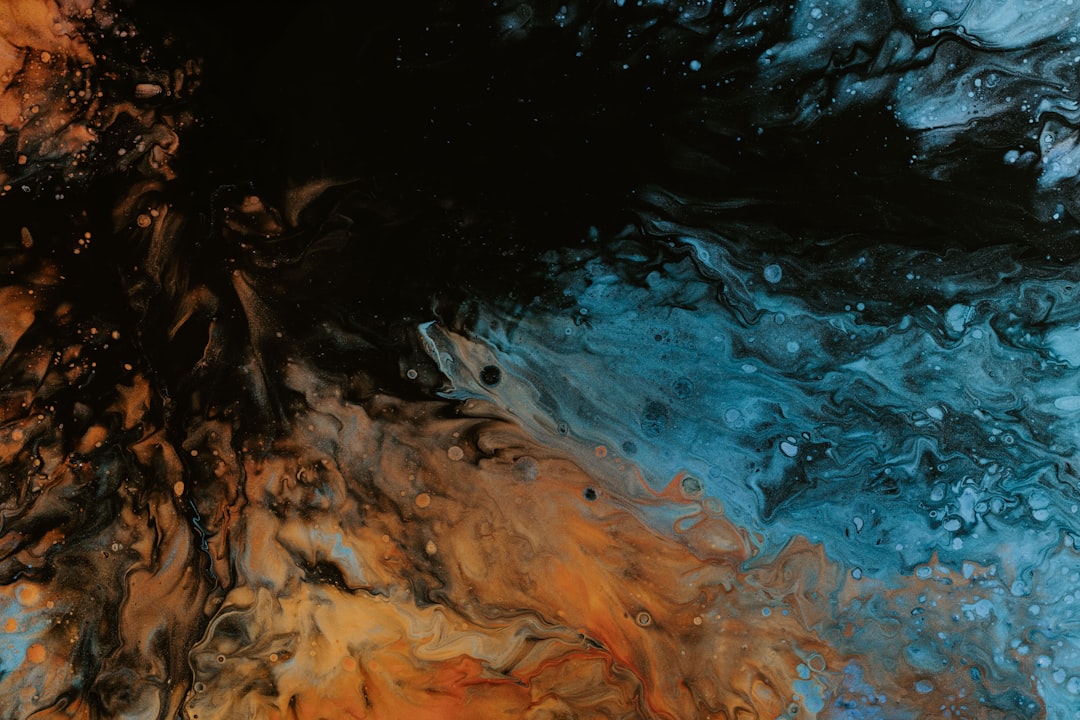 Golden Acrylic Texture Wallpaper