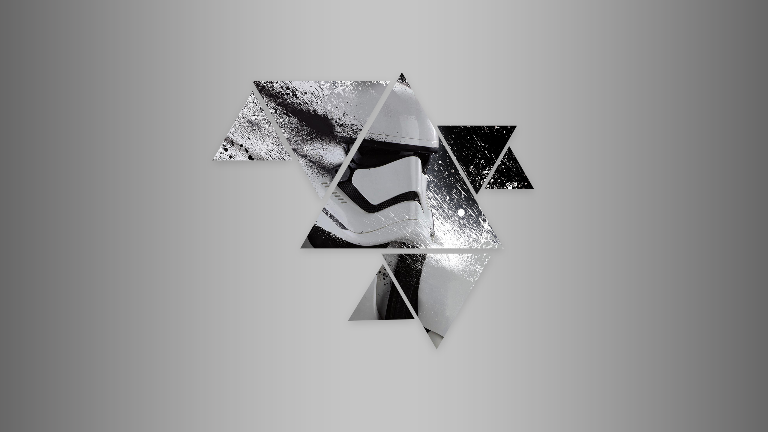 Abstract Stormtrooper Sunset Wallpaper