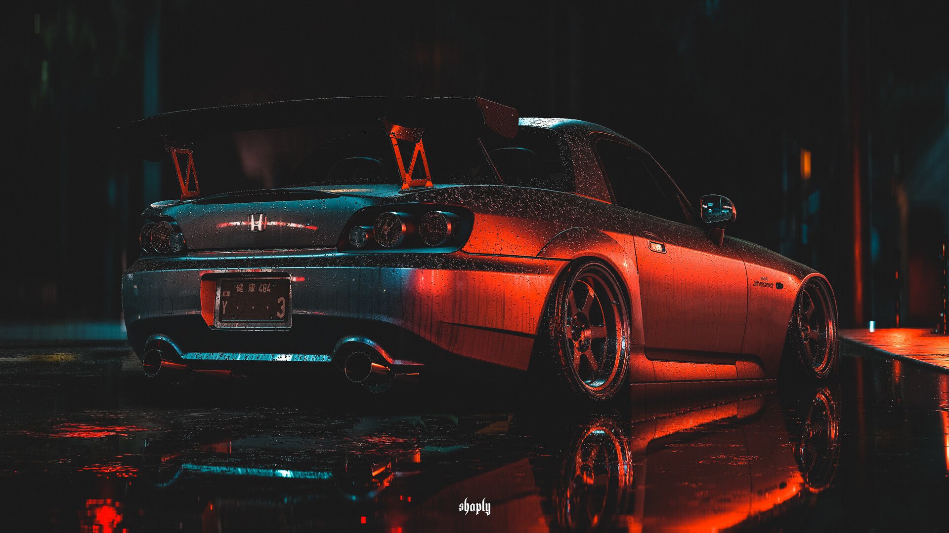 Honda S2000 Rear Wing Wallpaper