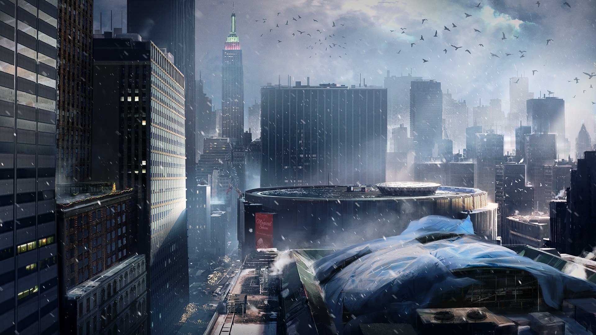 Division New York Cityscape Wallpaper