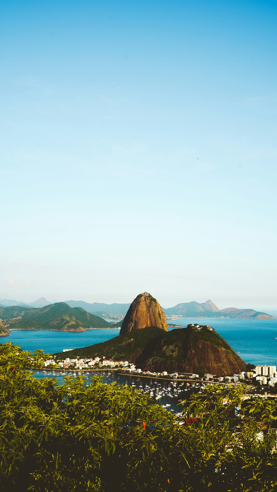 Blue Ocean Sunset Wallpaper