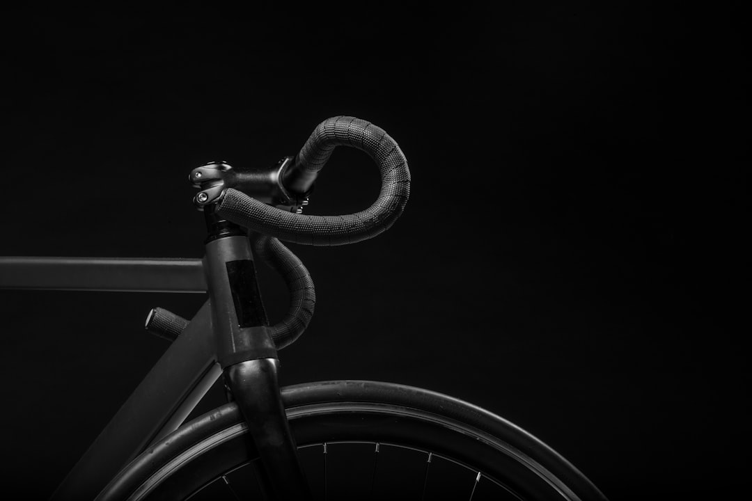 Minimalist Black Bike Wallpaper