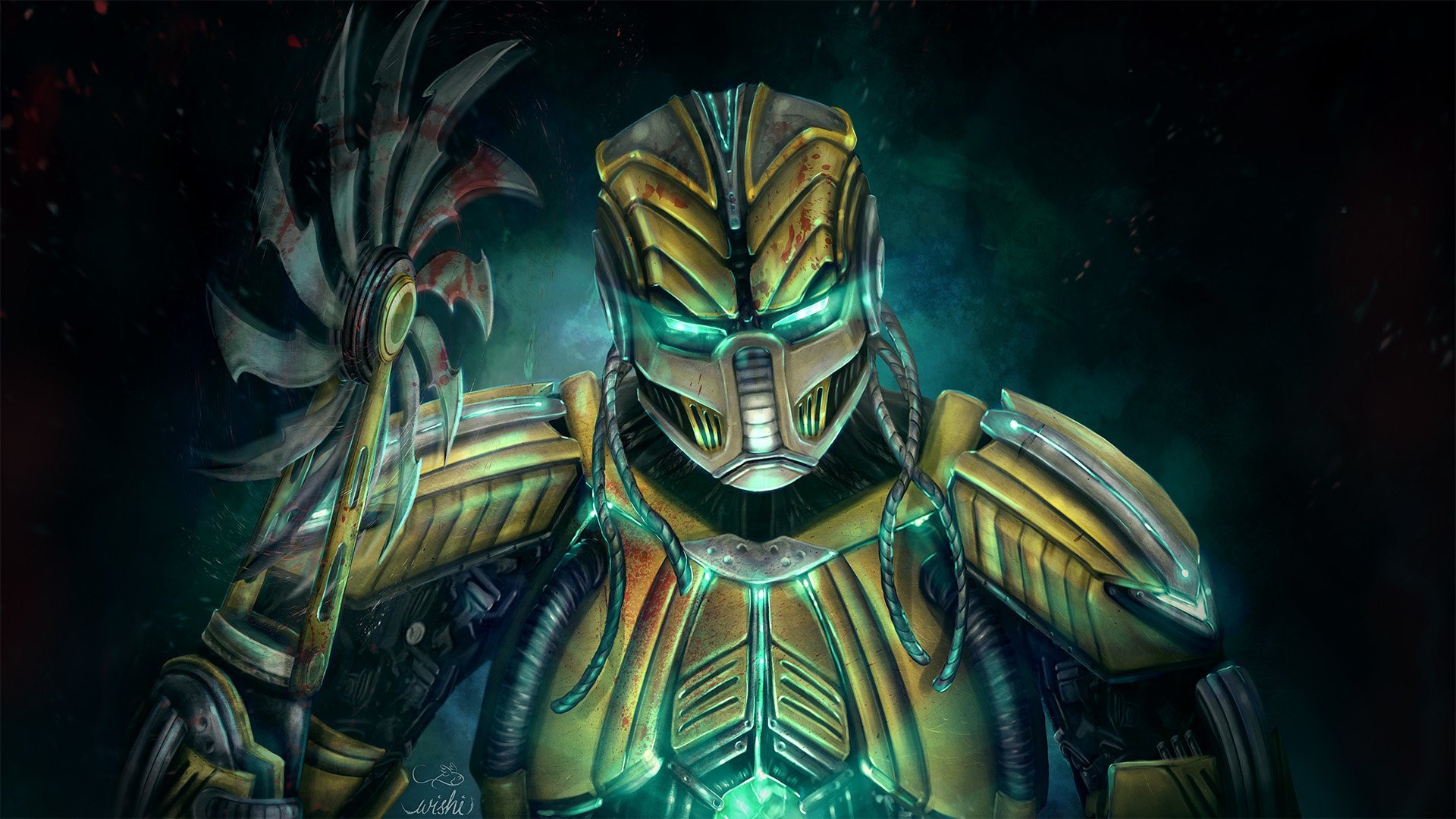 Cyrax Mortal Kombat Warrior Wallpaper
