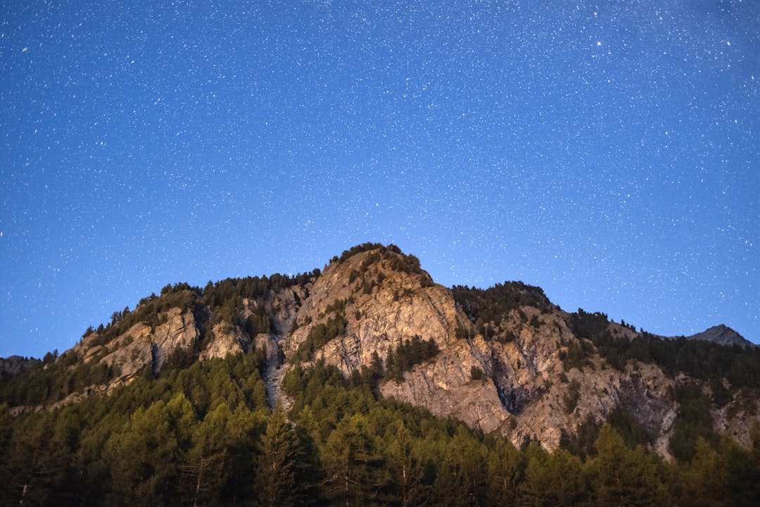 Starry Night Italian Wilderness Wallpaper