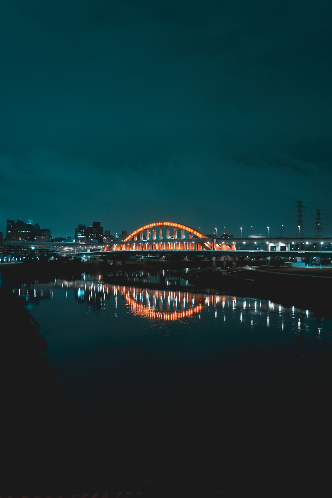 Taipei Night Skyline Wallpaper