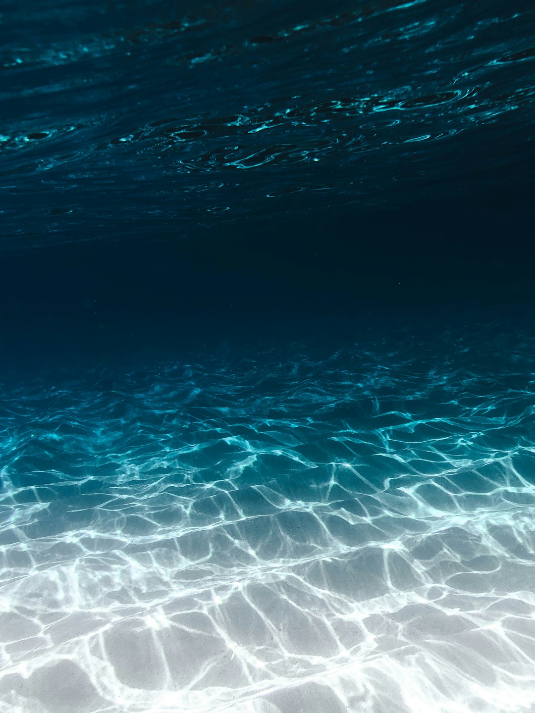 Deep Blue Mirror Wallpaper