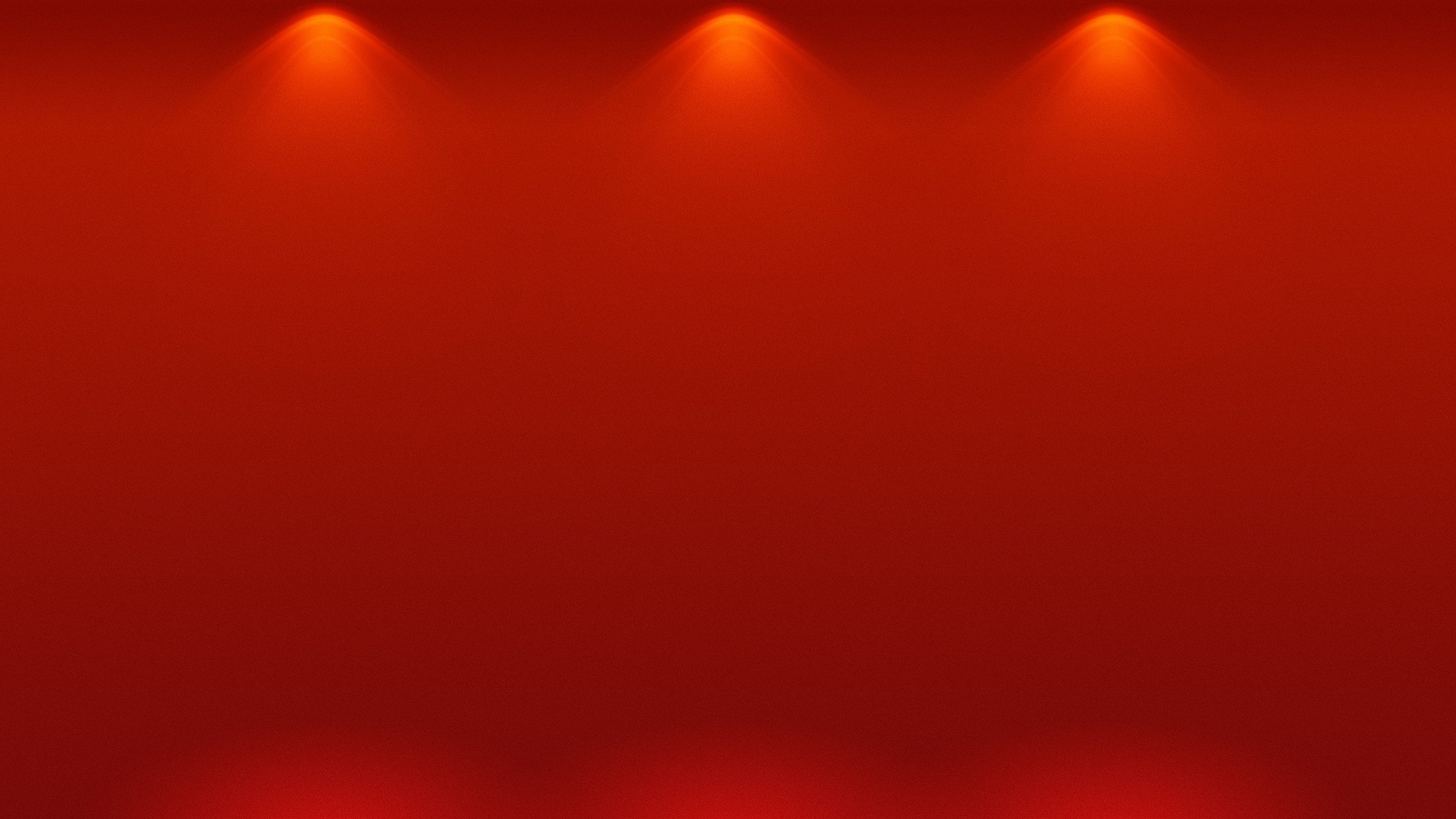 Minimalist Red Light Glow Wallpaper