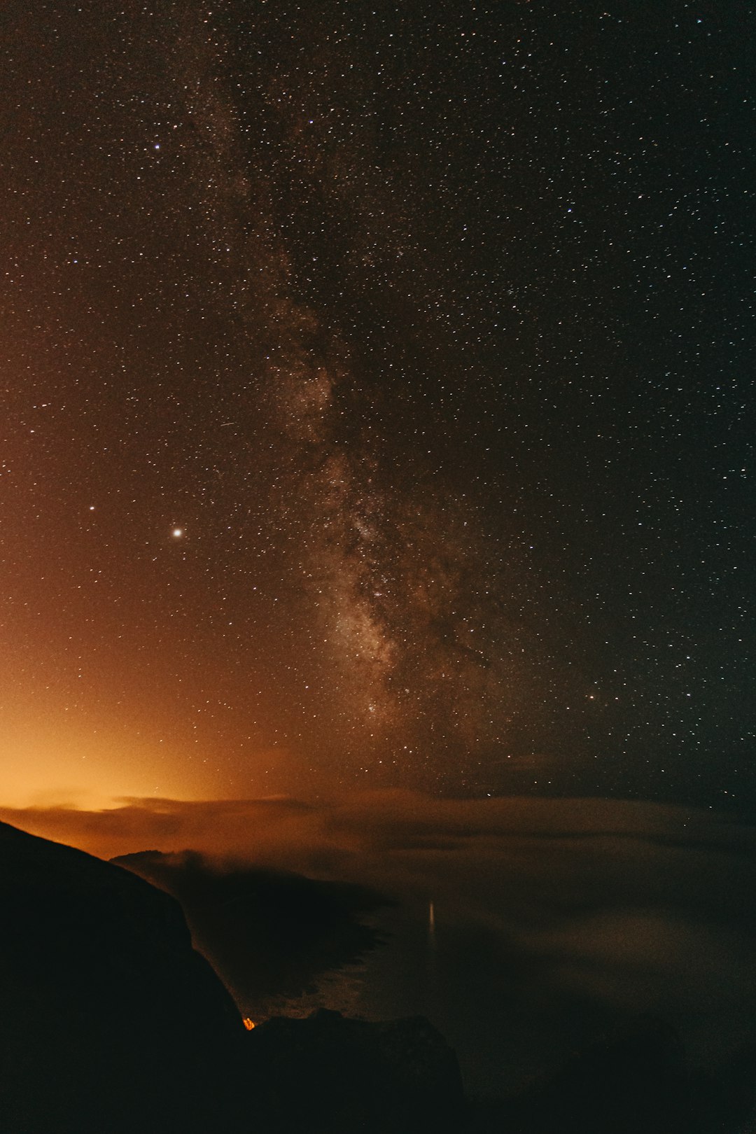 Brown Spiritual Serenity Wallpaper