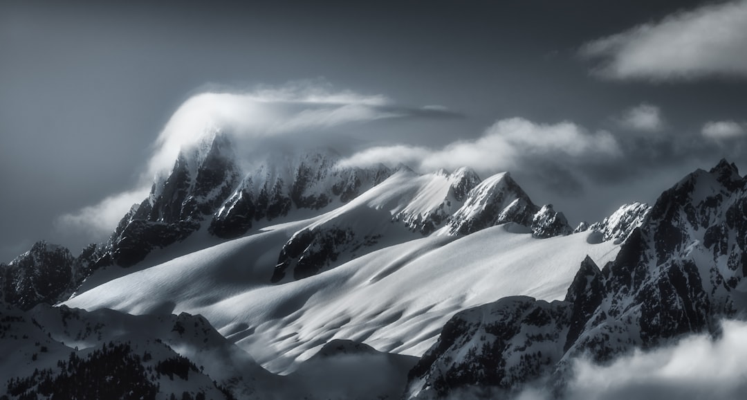 Snowy Canadian Mountain Peak Wallpaper